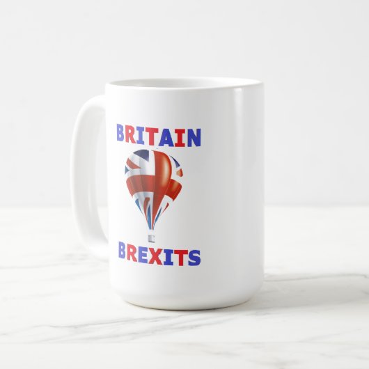 Mok Brittannië Brexits (Voorkant links)