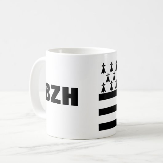 Mok Brittany Flag (Voorkant links)