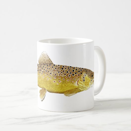 Mok bruine forel (Voorkant rechts)