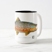 Mok bruine forel (Voorkant rechts)