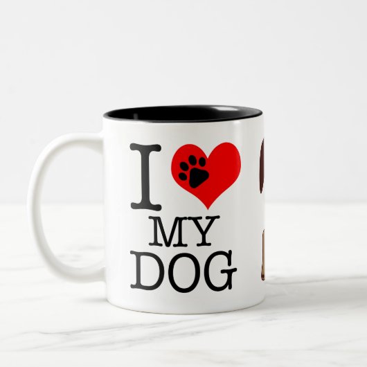 Mok bruine hond (Links)
