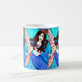 mok brunette mermaid koffie (Center)