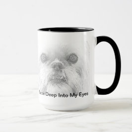 Mok Brussel Griffon Dog Eyes
