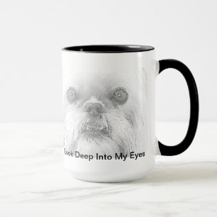Mok Brussel Griffon Dog Eyes