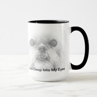 Mok Brussel Griffon Dog Eyes