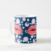 Mok bubbellippen (Voorkant links)