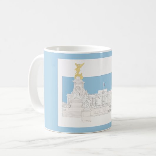 Mok Buckingham Palace (Voorkant links)