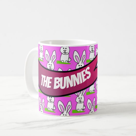 Mok bunnies (Voorkant links)