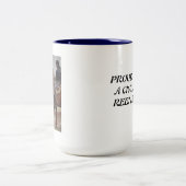 MOK, burgeroorlog Tweekleurige Koffiemok (Center)