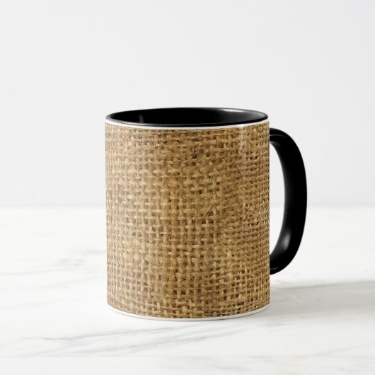 mok "Burlap" (Voorkant rechts)