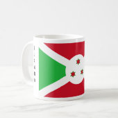 Mok Burundi-vlag (Voorkant links)
