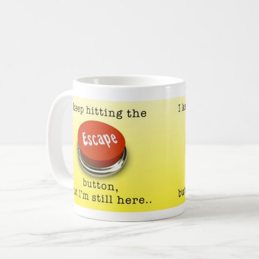 Mok Button Escape (Voorkant links)