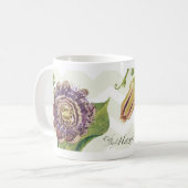 mok café - bloem 2 (Voorkant links)