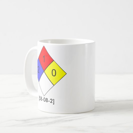 Mok Caffeine Geek (Voorkant links)