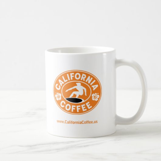 Mok Californische koffiebonenkoffie (Rechts)
