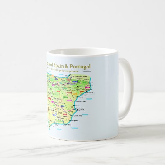 Mok Camino de Santiago (Voorkant rechts)