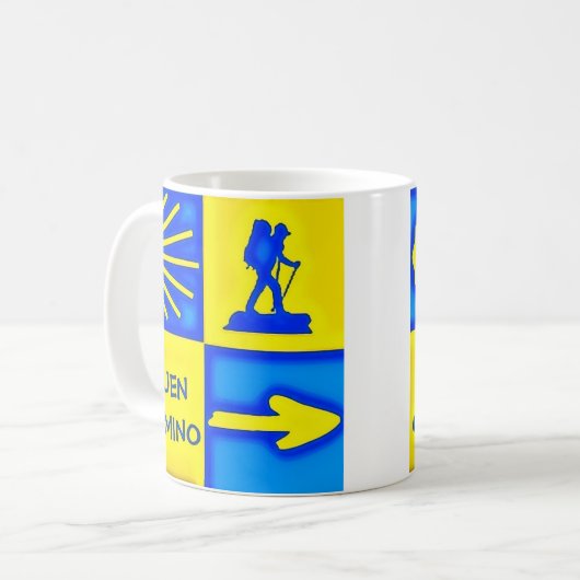 Mok Camino de Santiago Coffee (Voorkant links)