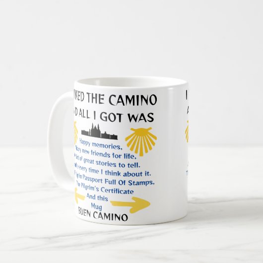 Mok Camino de Santiago Coffee (Voorkant links)