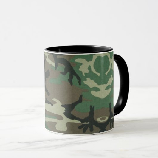Mok Camoflage Coffee (Voorkant rechts)