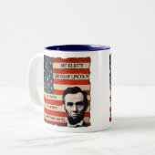 Mok Campagne Abraham Lincoln (Voorkant links)