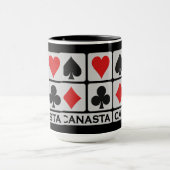 Mok Canasta Player - kies stijl en kleur (Midden)