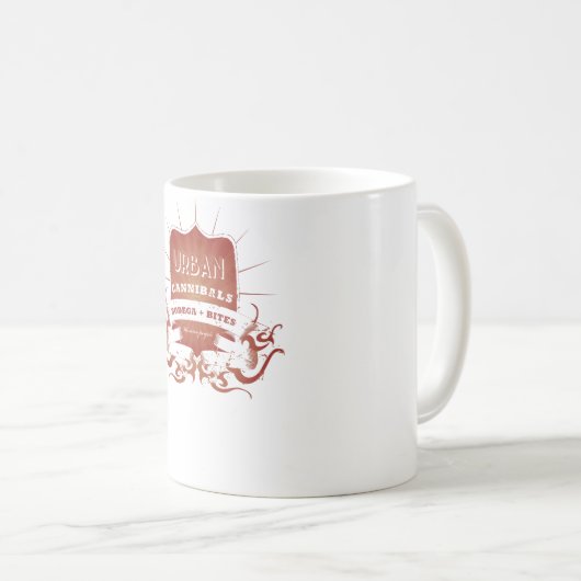 mok "Cannibal Coffee Club" (Voorkant rechts)