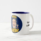 Mok Cantina Coffee van Aries - Vergif je koffie (Voorkant rechts)