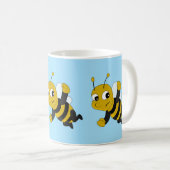 Mok cartoon bijen koffie (Voorkant rechts)