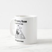 Mok Cartoon bouwdiensten (Voorkant links)