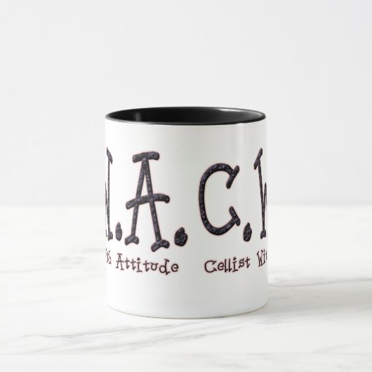 mok "Cellist with Attitude" (Midden)