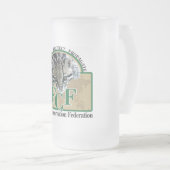 Mok-centrum logo matglas bierpul (Voorkant rechts)