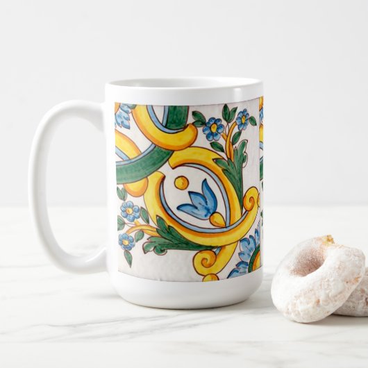 Mok ceramica Caltagirone (Met donut)