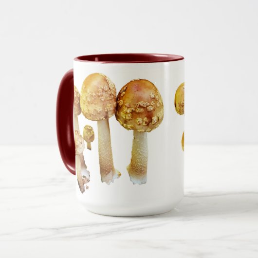 Mok champignon (Voorkant links)