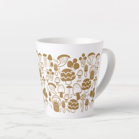 Mok champignonbruin (Rechterhoek)