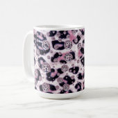 Mok/Cheetah Print Koffiemok (Voorkant links)