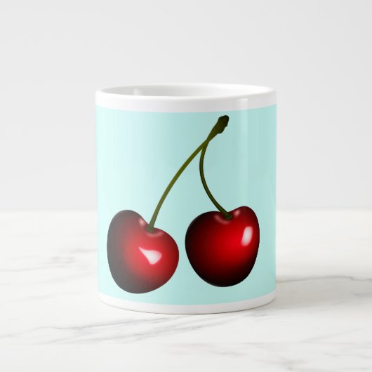Mok Cherry Coffee - Uw kleuren (Voorkant)