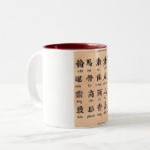 Mok Chinees alfabet (Voorkant links)