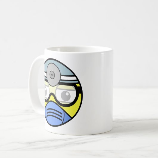 Mok chirurg Face Coffee (Voorkant links)