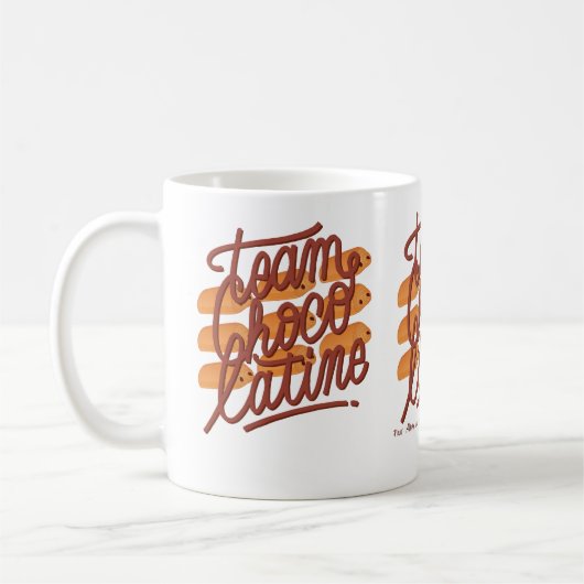 Mok chocolade-koffie (Links)