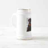 Mok Chocolade Labrador Beer (Voorkant links)