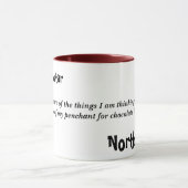 mok "Chocolate in Coffee" - Gepersonaliseerd (Midden)