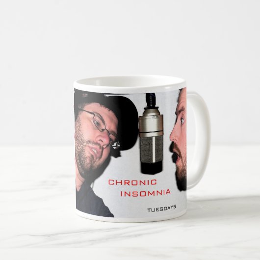 Mok chronische koffie (Voorkant rechts)