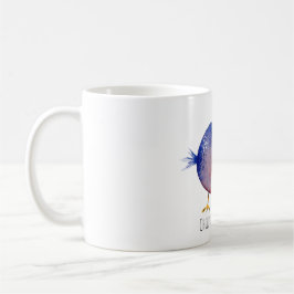 Mok Chubby Chicken Alfredo, colorfull cute bird