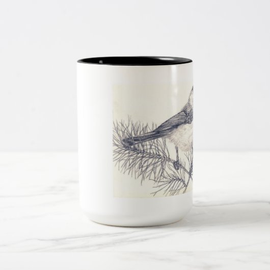 Mok cichorei Pencil Schetch Coffe (Center)