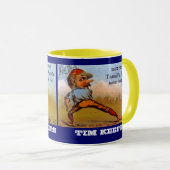 MOK  CIGAR ADVERTEREN BASEBALL CARICATURES (Voorkant rechts)