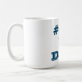 Mok/Citaat-"#1 DAD" Koffiemok (Links)