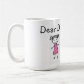 Mok/Citaat-"Beste vader" Koffiemok (Links)