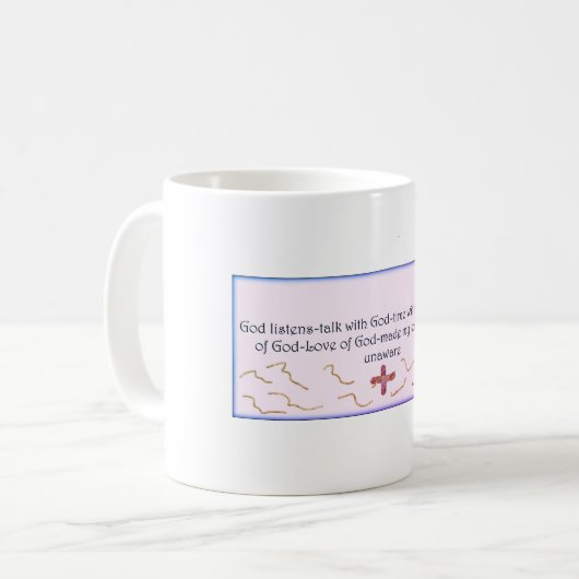 Mok citeert Gods tijd." (Voorkant links)