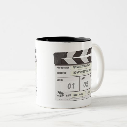 Mok Clapperboard (Voorkant rechts)