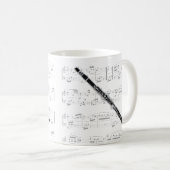 Mok - Clarinet met tapemuziek (Voorkant rechts)